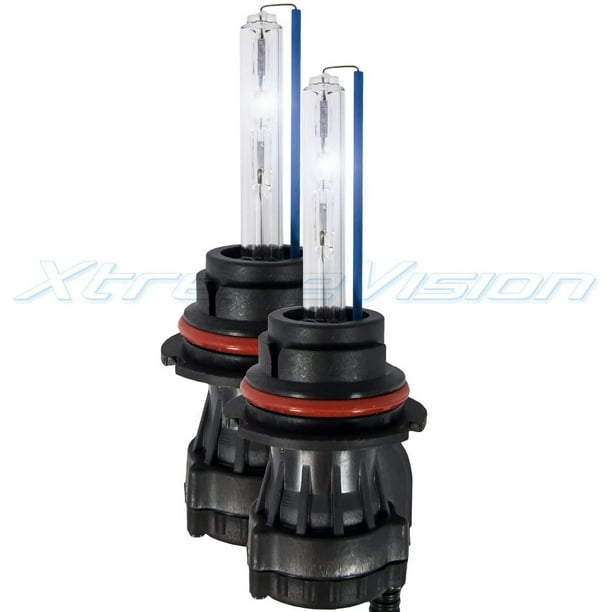 Xtremevision HID Xenon Replacement Bulbs 9004 6000K Light Blue 1 Pair 